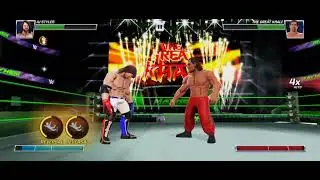 AJ STYLES VS THE GREAT KHALI.WWE MAYHEM EVENT MODE.