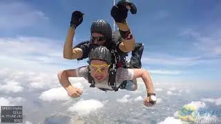 Justin's super skydive at Skydive Miami 05 10 2018