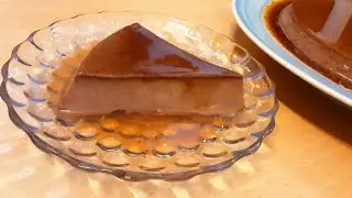 No Oven | No Bake Chocolate Cream Caramel | Homemade Leche flan for children | Easy flan recipe.