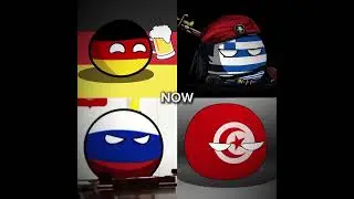 Countries Now VS Then | #Shorts #Russia #Tunisia #germany #greece #history #fy #Viral#countryballs