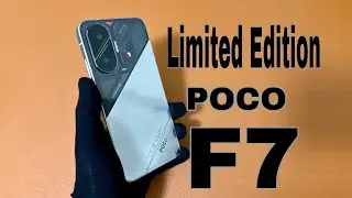 POCO F7 Limited Edition Unboxing ASMR | First Look!