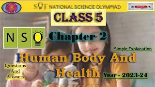 STD-5th#NSO# class 5 #chapter 2 #Human Body and Health#2023-24#mtg#SOF##Science Olymiad#question#Q&A