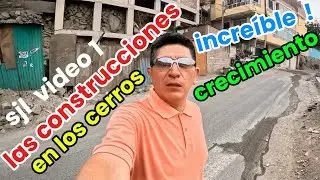 Cómo crecen las construcciones en los cerros de lima peru 