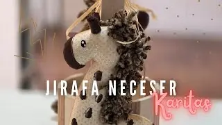 #CLASE GRATUITA Jirafa Neceser | Muñecos, manualidades | Karitas Perú