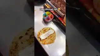 Chicken roll 🌯#food #dillistreetfood #foodie #ytshorts #foodshorts #yummy #trendingshorts