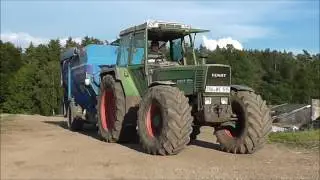 Silo Fräsen und Füttern mit Fendt 311LSA //#SOUND