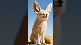 This Desert Fox Has Built-In AC! 🌬️🦊 ​AI Generated fact video #ai #shorts #aivideo #facts