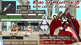 Toram online - New update Road Of Megiston (ROM) 10 review boss lefina, filecia & zega - yusagi