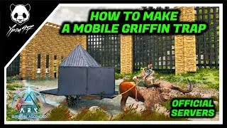 How To Make A Mobile Griffin Trap - Tame Griffins Anywhere! | ARK: Survival Ascended
