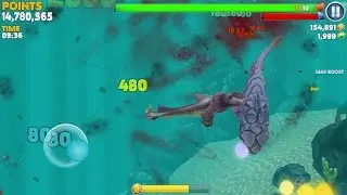 Hungry Shark Evolution Pyro Shark Android Gameplay #8