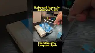 What is background suppression in photoelectric sensor?#photoelectric #electronic  #shorts #sensor