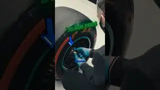 Неожиданное окончание гонки из-за центральной гайки 🔩 🏎️🏁 #race #formula1 #cars