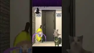 Banana Cat can't open the door #shorts_ #funny #bananacat #animation #bananacatcrying