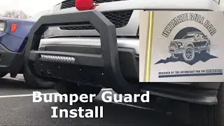 How to install push bar on a 2011 Chevy Colorado