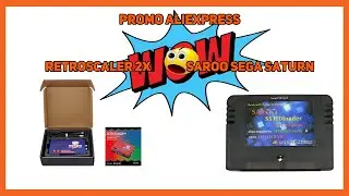 Promo&ccedil;&otilde;es Aliexpress 48h apenas - Retroscaler 2x + SAROO Saturn