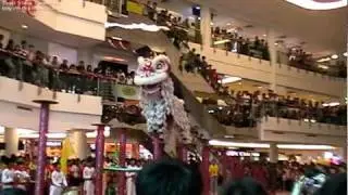 2nd Metro Point Kajang Lion Dance High Poles Competition-Kun Seng Keng Team E