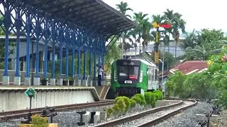 UP DATE KERETA API MINEXS DI STASIUN PULAU AIR