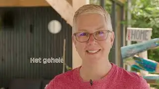 De tuinkamer met buitenkeuken van Gabri&euml;lle en Bert uit Andijk