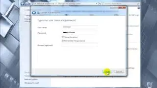 Setup pptp client on windows 7