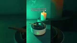 Smoke Removal Air Purification Ashtray | Automatic Anion Purifier |  Portable Car Gadget #