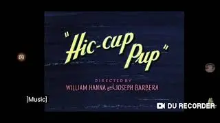 hic-cup pup (1954) intro on dvd