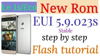 NEW ROM EUI 5.9.023s Flash tutorial step by step (हिन्दी)