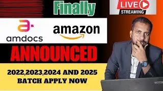 Finally Amdocs Hiring Announced | Amazon, Zeta, Ey Jobs | Register Now