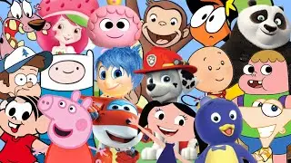 os backyardigans o show da luna super wings peppa pig phineas e ferb caillou turma da m&ocirc;nica