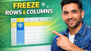How to Freeze Rows and Columns in Google Sheets