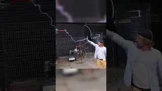 Controlling lightning with just my hands!