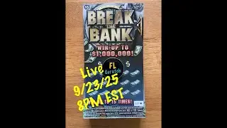 NEW TICKETS! Break the Bank full pack! $300 Gamble for Entertainment Purposes.
