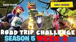 SECRET... Tomato King BANNER Week 8 - Road Trip Challenge Guide - Fortnite Battle Royale Season 5