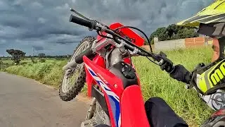 HONDA CRF 250 F - COMO VOCES NUNCA VIRAM ANTES