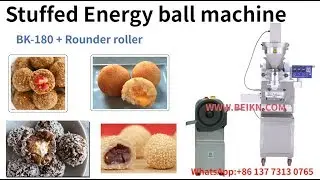 BK-180 stuffed energy ball machine, peanut butter energy ball, protein ball making machine 2020 New