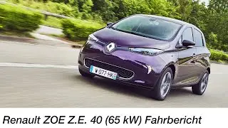 Renault ZOE Z.E. 40 (65 kW) Fahrbericht / Europas meist verkauftes Elektroauto im Check - Autophorie