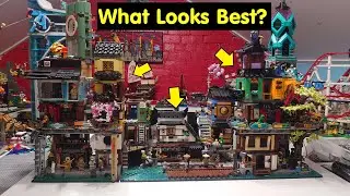 Варианты размещения конструктора Lego Ninjago | Что выглядит лучше всего? | Город Ниндзяго: Доки,...