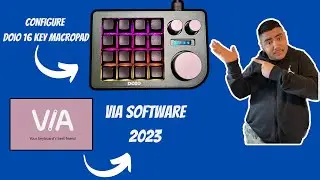Как настроить макропад DOIO 16 Key с помощью VIA 2023
