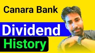 Canara Bank share dividend history