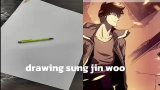 Drawing sung jin woo