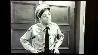 The Barney Fiffe sobriety test.