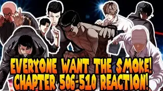 Gun’s BRUTALITY! | Lookism: Hunt For Gun PART 2 | Chapter 506-510 REACTION!