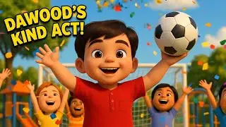 Dawood Shares, Plays & Wins Hearts ❤️ | Low Stimulation/ Calm Nursery Rhyme