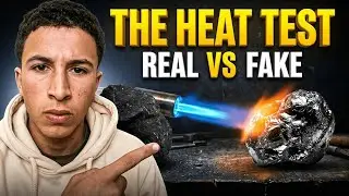 Common Stone vs. Black Diamond Carbonado: The Ultimate Heat Test! 🔥💎