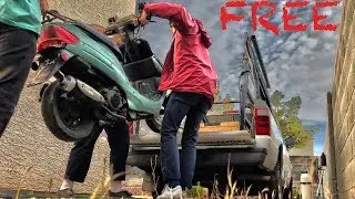 The Birth Of Scootwhore | FREE 50cc SCOOTER
