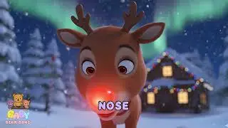 Rudolph the Red-Nosed Reindeer 🦌🎄 | Kids Christmas Song | Baby Bear Band