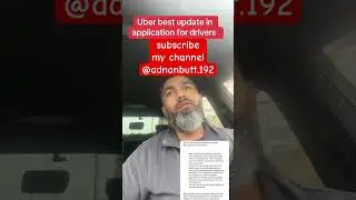 uber good update for uber drivers #foryou #uber #ubertaxi #uk #taxis