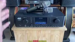Giảm ngay 500k Bộ đẩy liền vang liền mic chính hãng ETC LX S800 cao cấp hát cực hay công suất khủng