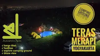 teras merapi camping ground | uji nyali camping di kaki gunung merapi