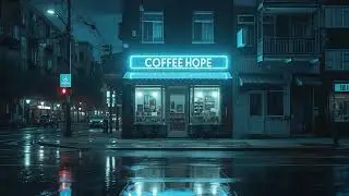 Tokyo Cafe After Midnight 🌙 Lofi Sleep Mix with Rain