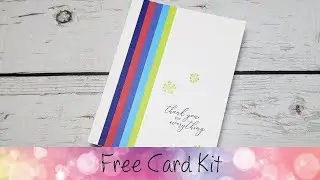 FREE card kit for May 2022 featuring Stampin' Up!&reg; Products #stampinup #sunnstampin